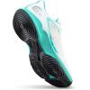 Wilson Womens Women’s Hurakn Lite Padel Shoes(White/Turquoise/Black)