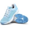 Wilson Womens Women’s Hurakn Pro V2 Padel Shoes(Airy Blue/Clear White/Airy Blue)