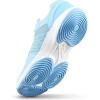 Wilson Womens Women’s Hurakn Pro V2 Padel Shoes(Airy Blue/Clear White/Airy Blue)