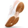 Wilson Womens Women’s Hurakn Pro V2 Padel Shoes(Clear White/Cameo Rose/Gum)