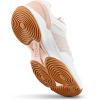 Wilson Womens Women’s Hurakn Pro V2 Padel Shoes(Clear White/Cameo Rose/Gum)