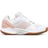 Wilson Womens Women’s Hurakn Pro V2 Padel Shoes(Clear White/Cameo Rose/Gum)