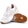 Wilson Womens Women’s Hurakn Pro V2 Padel Shoes(Clear White/Cameo Rose/Gum)