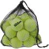 WILSON Sporting Goods WILSON Pressureless Tennis Balls – 18 Ball Bag, original version (WRT1323)