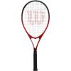 Wilson Pro Staff Precision XL 110 Tennis Racket – Grip Size 3-4 3/8″, Black/Red