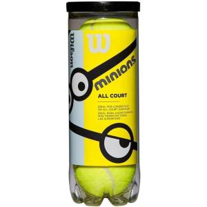 Wilson Minions Youth Tennis Balls – Stage 1, 2, and 3(Standard)