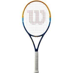 Wilson Profile Adult Recreational Tennis Racket – Blue/Orange(Grip Size 2 – 4 1/4″)