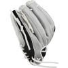 WILSON 2024 A1000 Infield Fastpitch Softball Gloves – 11.75″ and 12″, Right Hand Throw(Silver/Black/White)
