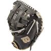Wilson 2022 A1000 CM33 33″ Fastpitch Catcher’s Mitt – Right Hand Throw, Grey/Blonde/White