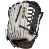 Wilson 2022 A1000 T125 12.5″ Fastpitch Outfield Glove – Right Hand Throw, White/Black/Metallic Gold