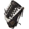 Wilson 2022 A1000 T125 12.5″ Fastpitch Outfield Glove – Right Hand Throw, White/Black/Metallic Gold
