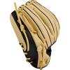 Wilson 2024 A900® PF1125 Pedroia Fit™ 11.25” Infield Baseball Glove(Blonde/Black/Red)