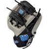 Wilson 2024 A900® PF1125 Pedroia Fit™ 11.25” Infield Baseball Glove(Grey/Black/Royal)