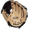 Wilson A500 Youth Baseball Gloves(Blonde/Red/Black)