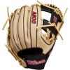 Wilson 2024 A900® PF1125 Pedroia Fit™ 11.25” Infield Baseball Glove(Blonde/Black/Red)