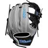 Wilson 2024 A900® PF1125 Pedroia Fit™ 11.25” Infield Baseball Glove(Grey/Black/Royal)