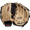 Wilson A500 Youth Baseball Gloves(Blonde/Red/Black)