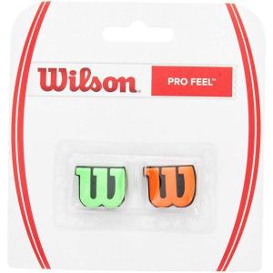 Wilson(ウイルソン) テニス ラケット 振動止め PRO Feel (プロフィール) 2個入り(Green)