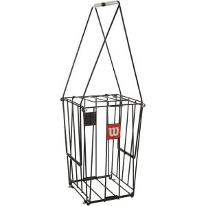 Wilson Unisex Adult Ball Pick Up Basket Tennis Ball Collection Pick-Up Basket, 75 Tennis Balls Capacity, NS(Single)