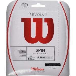 WILSON Revolve 17 Tennis String – Set, Black