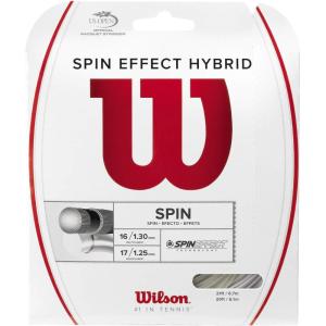 Wilson Spin Effect Hybrid Tennis String – Set, White