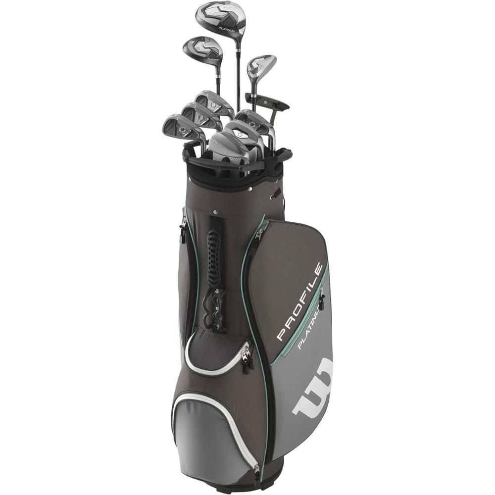 imageWilson Womens Profile Platinum Complete Golf Package SetRegular Cart