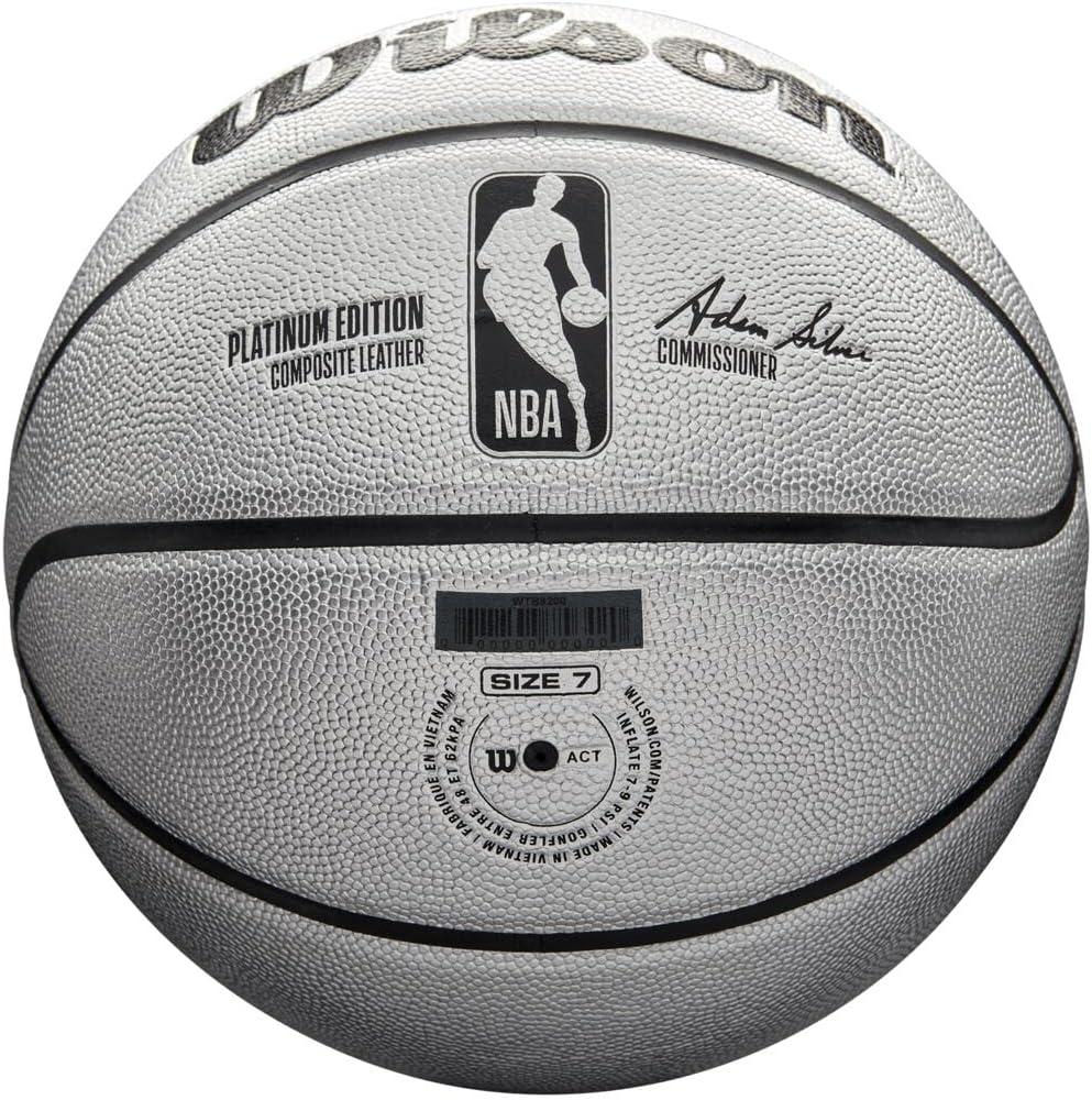 imageWILSON NBA Alliance Series Basketballs Size 7 and Mini SizePlatinum