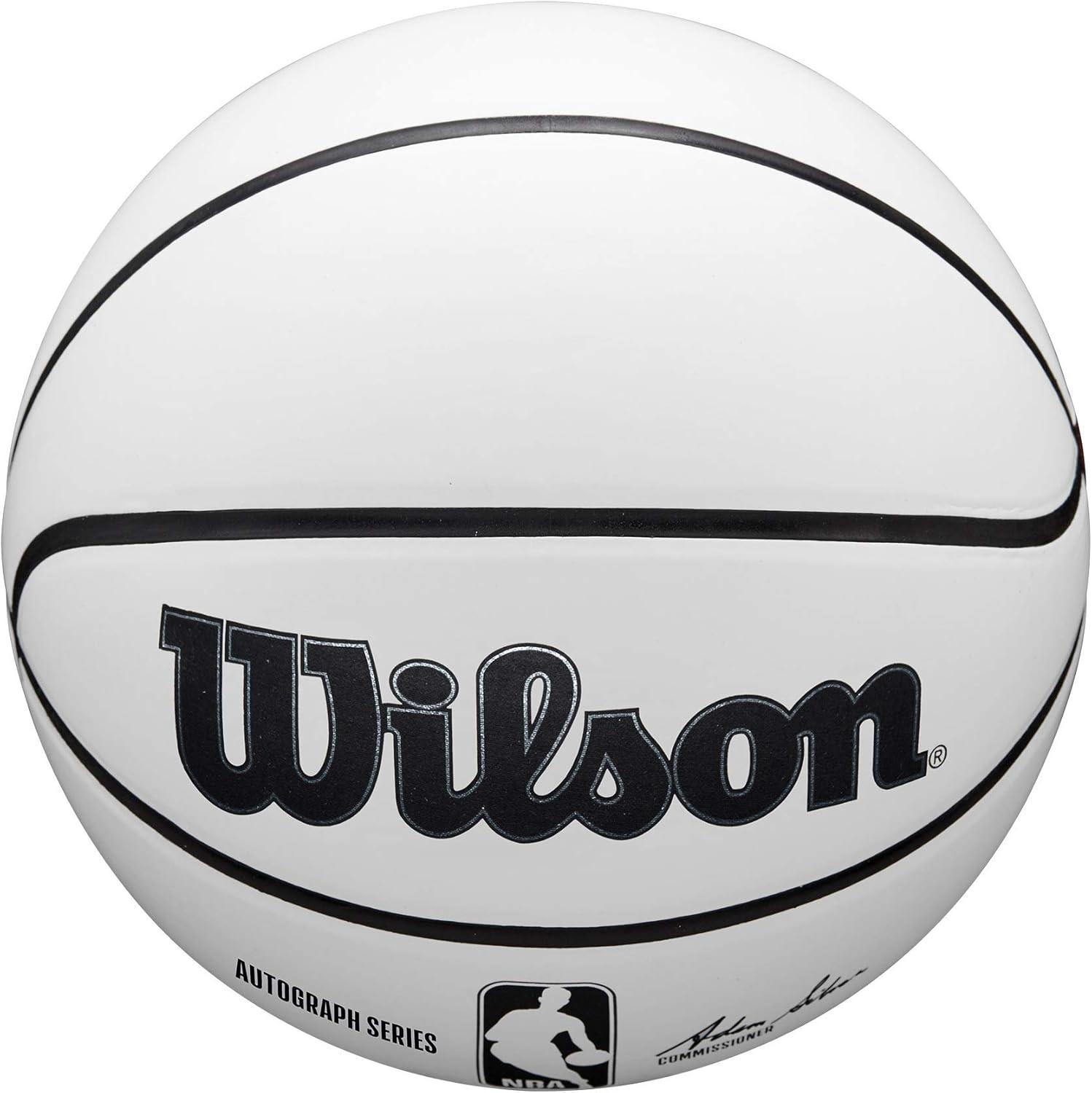 imageWILSON NBA Alliance Series Basketballs Size 7 and Mini SizeWhite