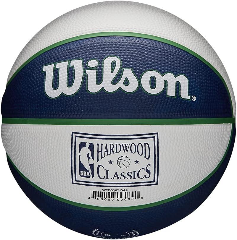 imageWILSON NBA Team Retro Mini Basketball Dallas Mavericks