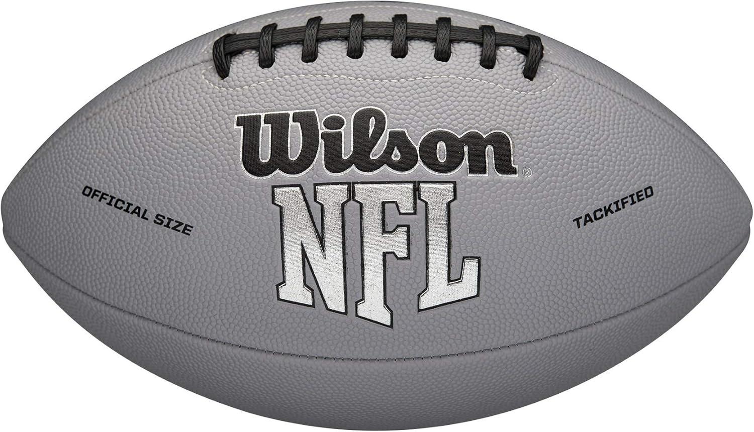 imageWILSON NFL Recreational FootballsGray