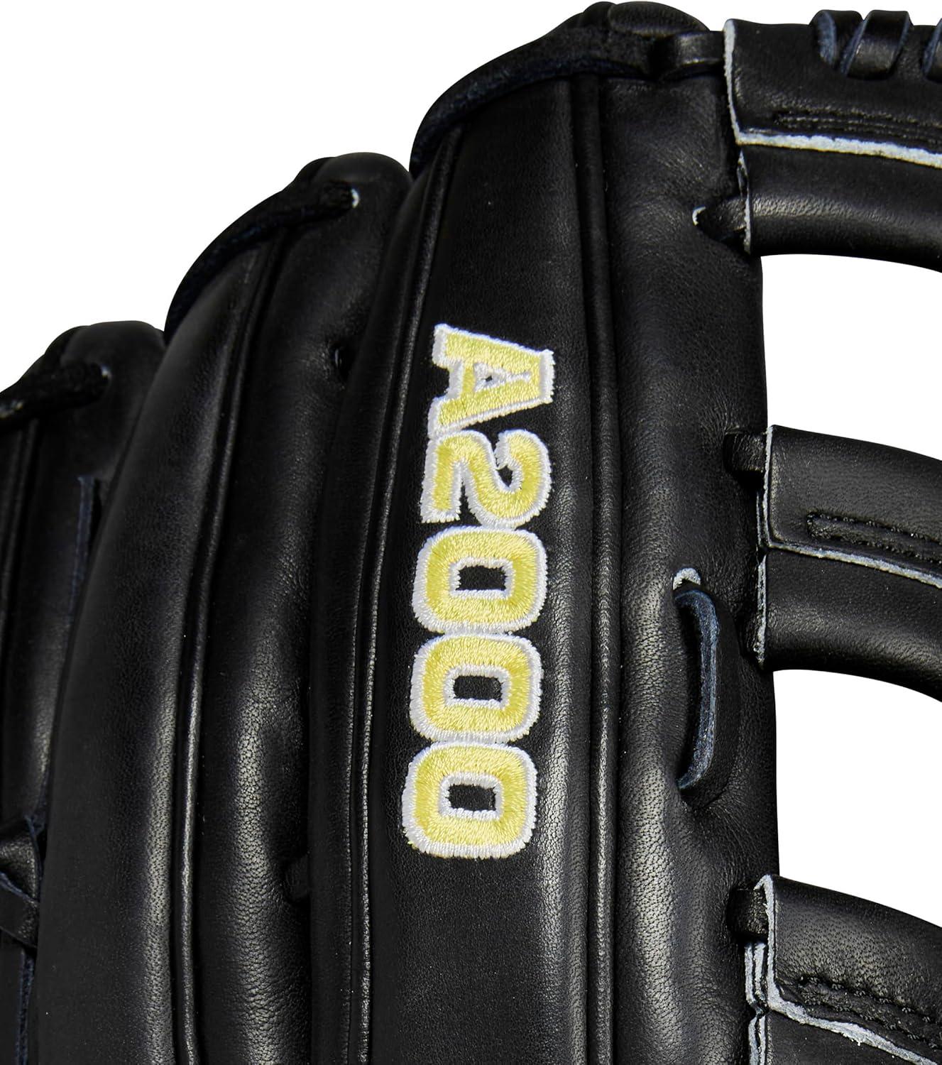 imageWilson 2024 Classics Series A2000 Baseball GlovesBlackYellow