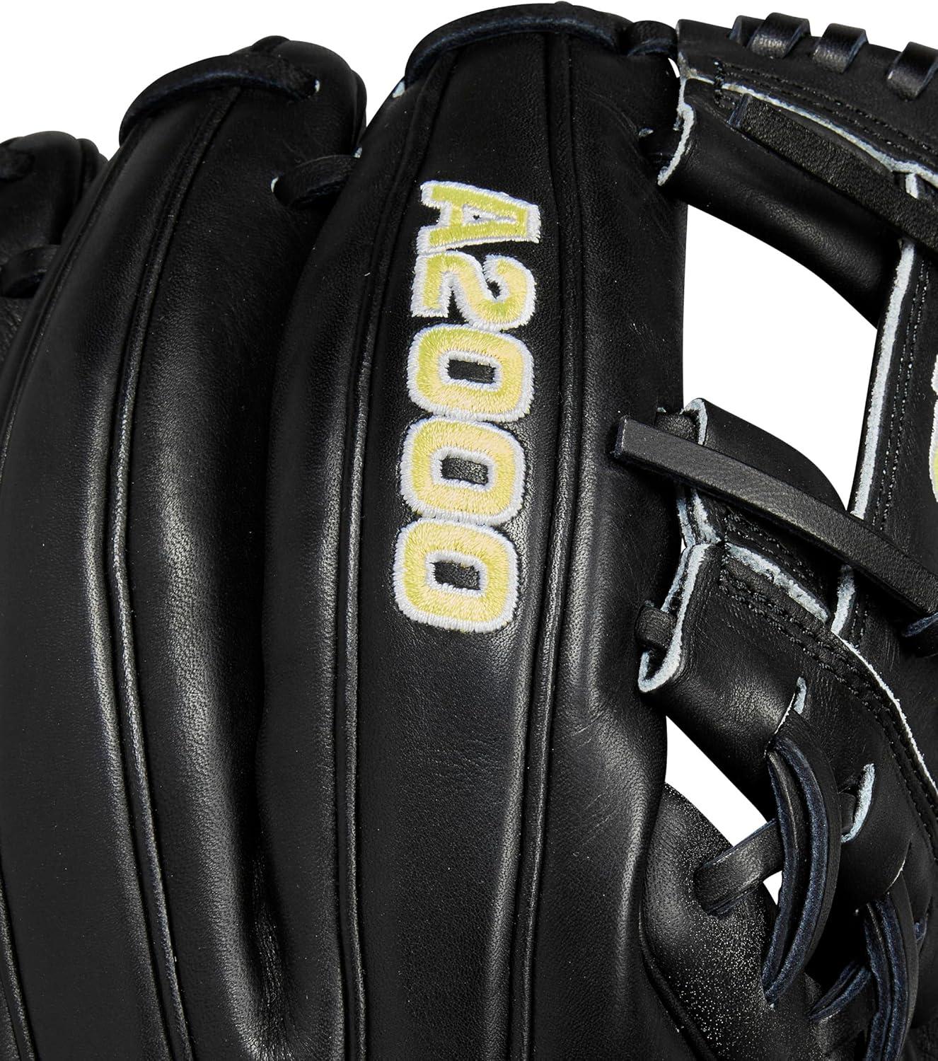 imageWilson 2024 Classics Series A2000 Baseball GlovesBlackYellow