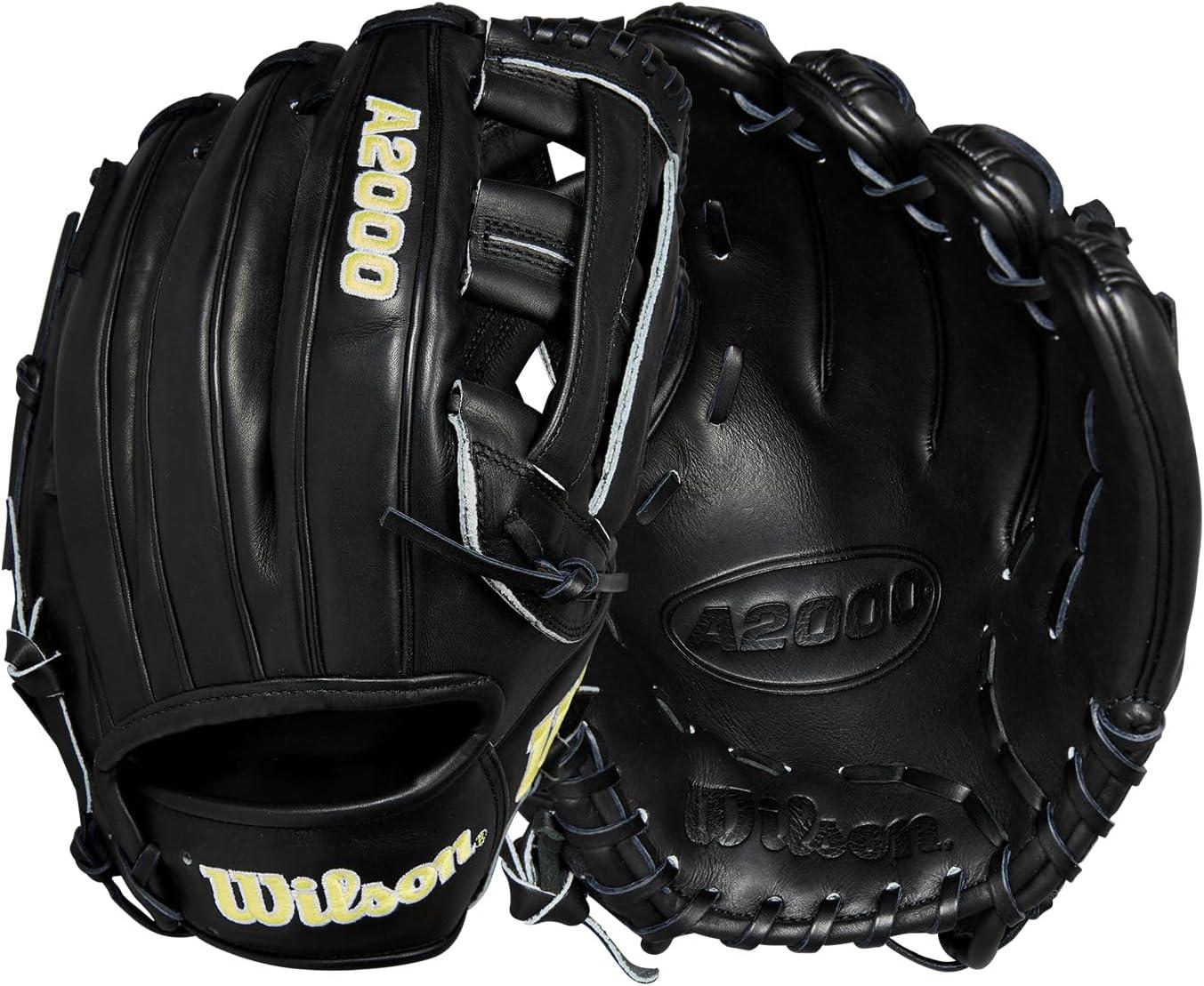 imageWilson 2024 Classics Series A2000 Baseball GlovesBlackYellow