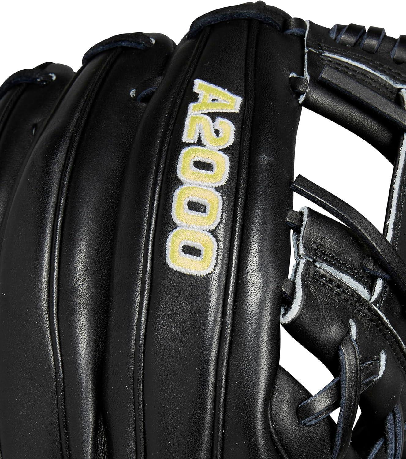 imageWilson 2024 Classics Series A2000 Baseball GlovesBlackYellow