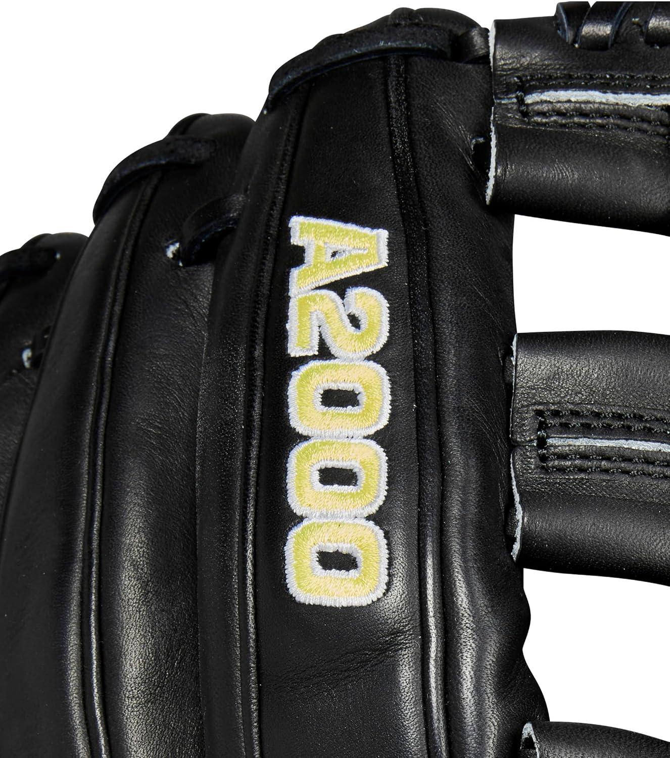 imageWilson 2024 Classics Series A2000 Baseball GlovesBlackYellow