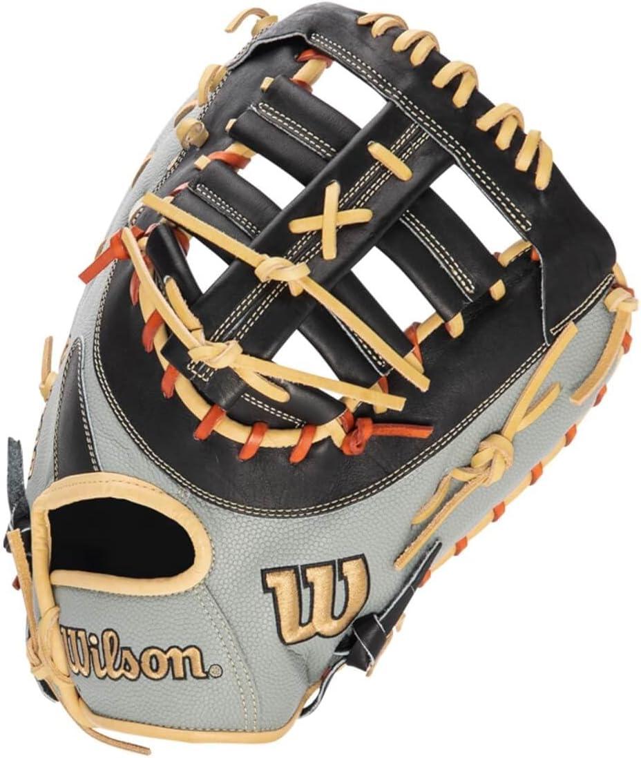 imageWilson A2000 First Base Baseball Mitts 1225 and 125GreyBlack