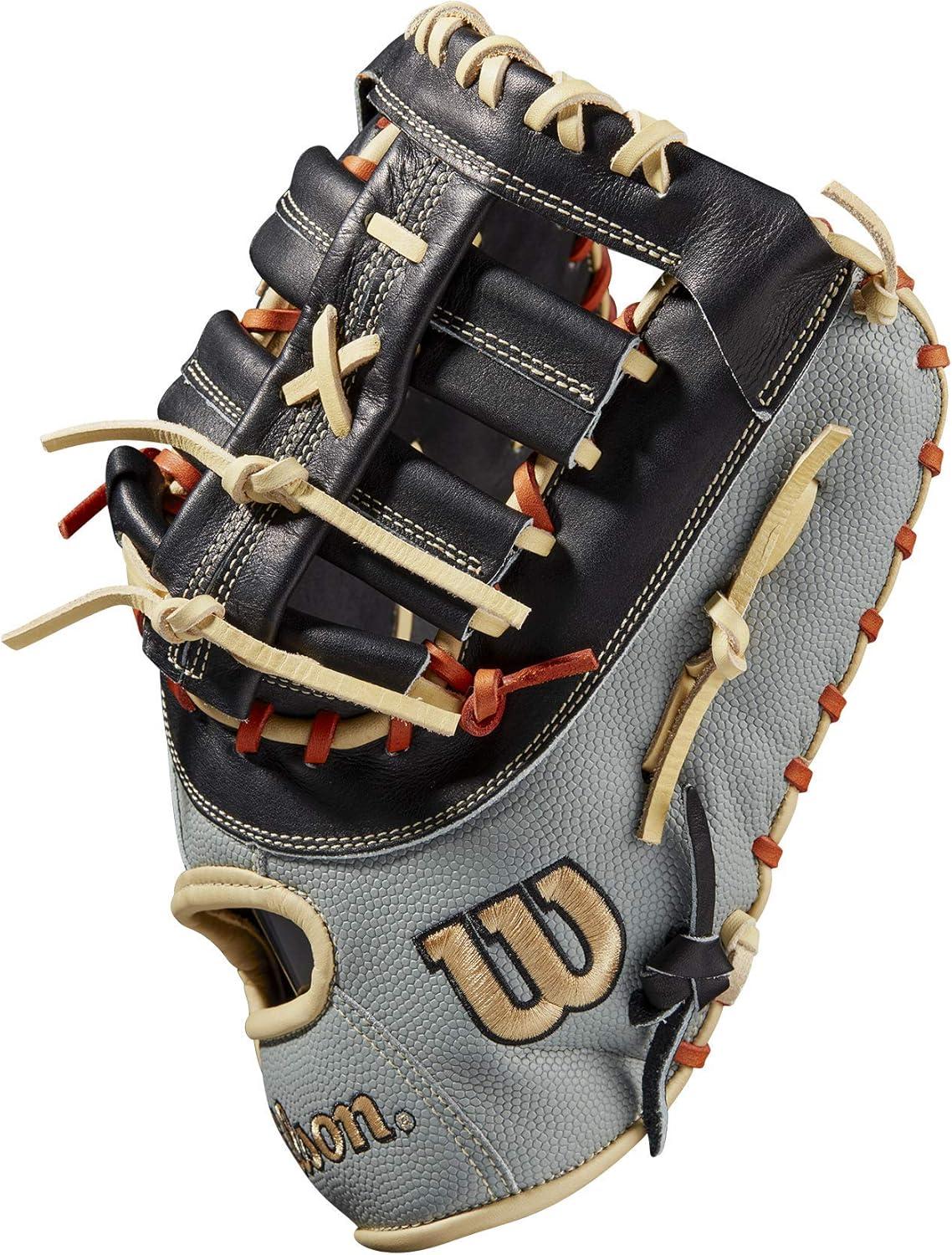 imageWilson A2000 First Base Baseball Mitts 1225 and 125GreyBlack
