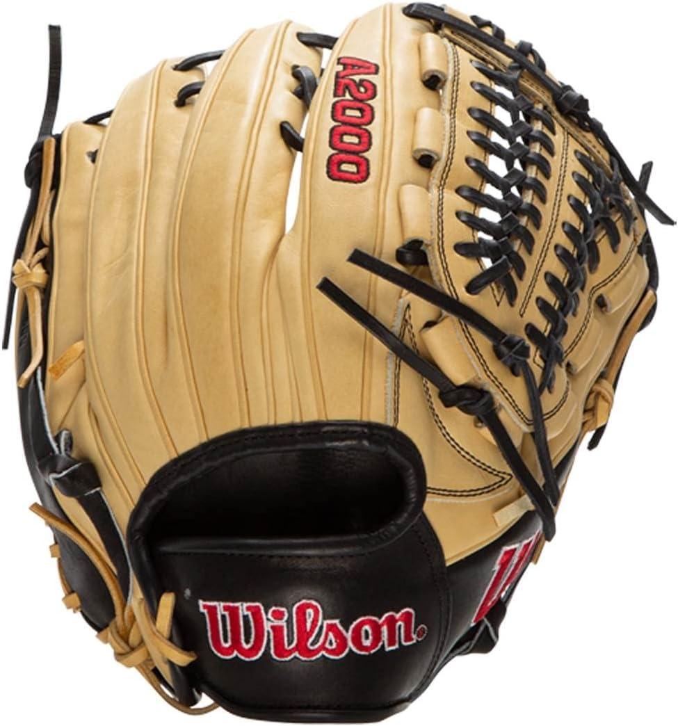 imageWilson A2000 Pitchers Baseball Gloves 1175 and 12BlondeBlack