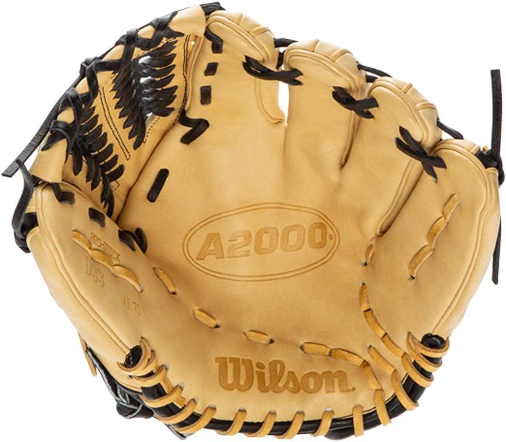 imageWilson A2000 Pitchers Baseball Gloves 1175 and 12BlondeBlack