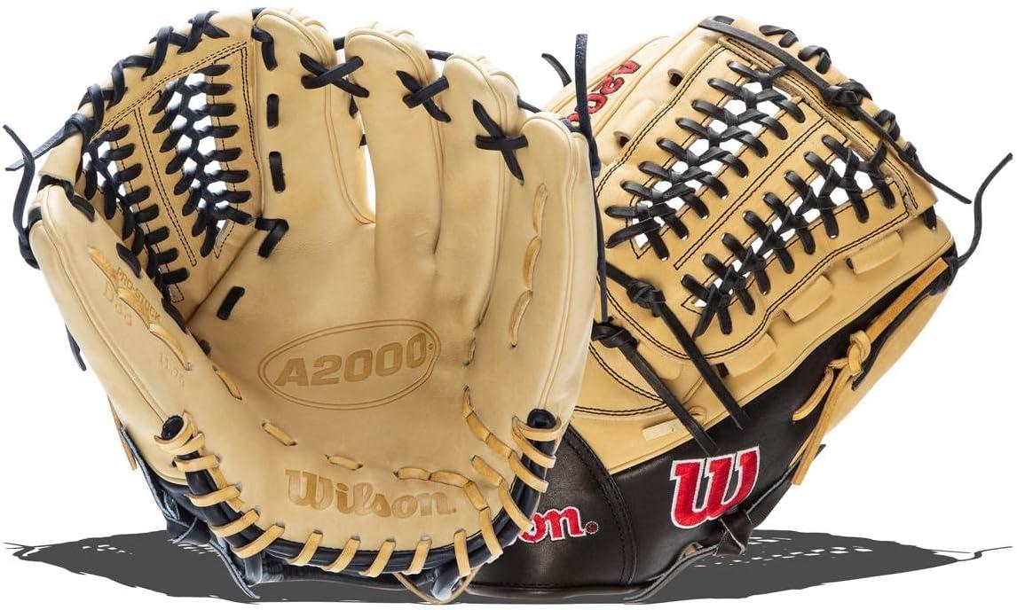 imageWilson A2000 Pitchers Baseball Gloves 1175 and 12BlondeBlack