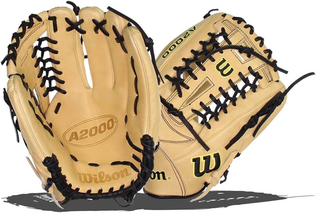 imageWilson A2000 Pitchers Baseball Gloves 1175 and 12BlondeBlack