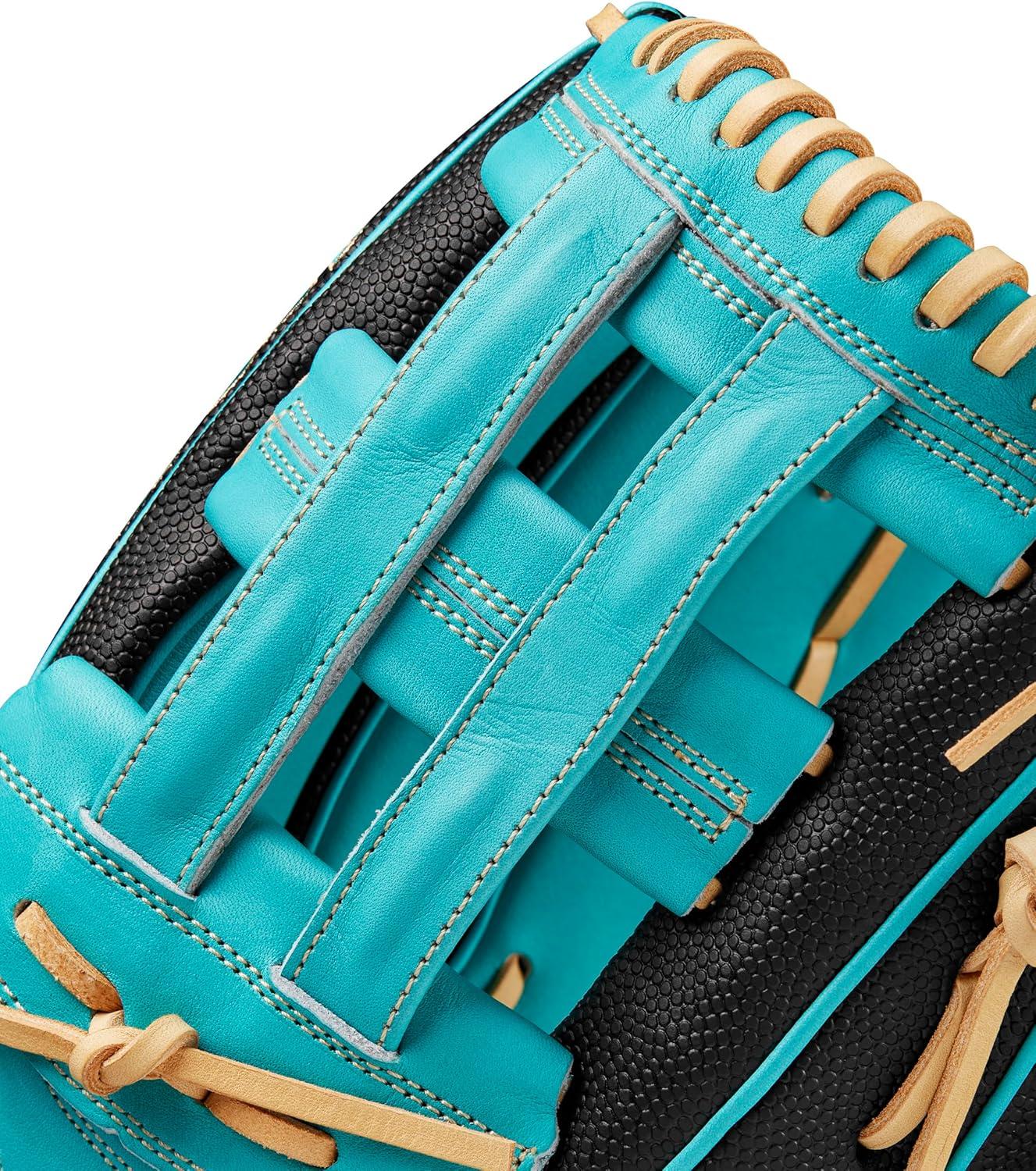 imageWilson Fall 2024 A2000 Baseball GlovesBlackTealBlonde
