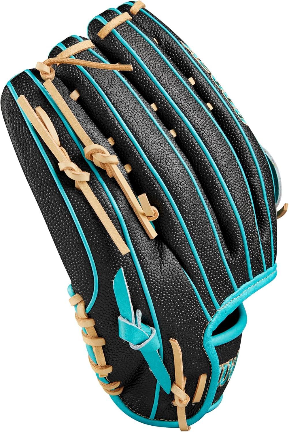 imageWilson Fall 2024 A2000 Baseball GlovesBlackTealBlonde