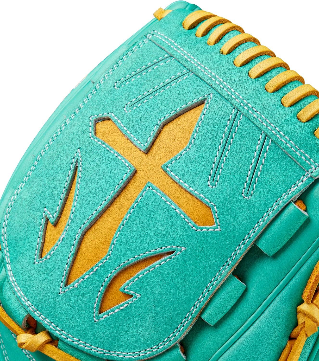imageWilson Fall 2024 A2000 Baseball GlovesSeafoamYellow Gold