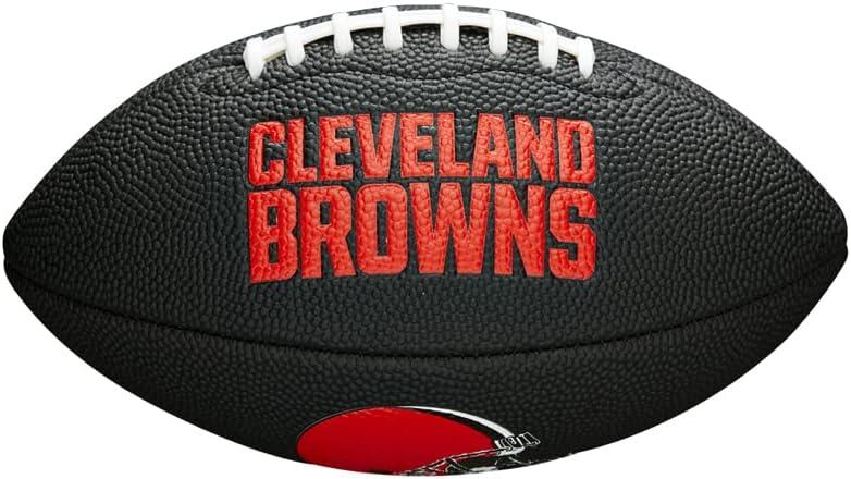imageWilson NFL Soft Touth Mini Football BlackMini