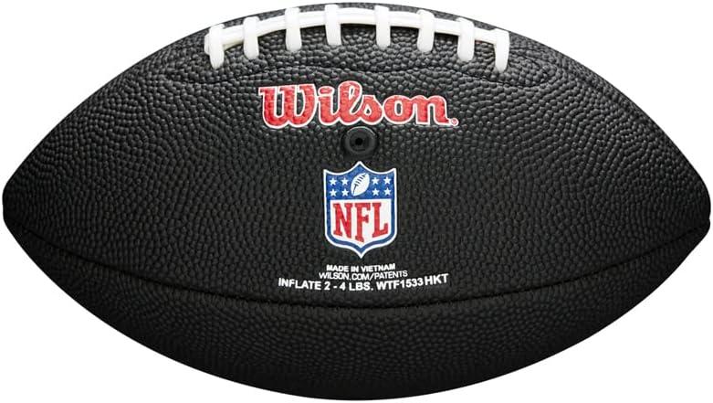 imageWilson NFL Soft Touth Mini Football BlackMini