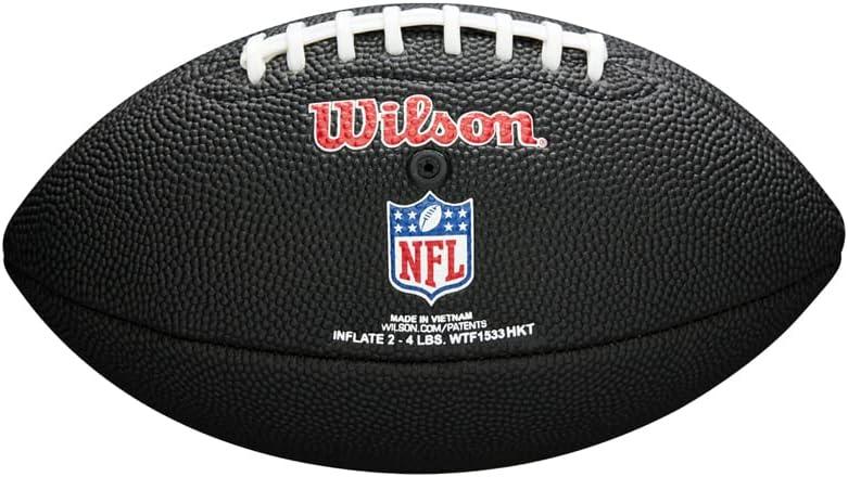 imageWilson NFL Soft Touth Mini Football BlackMini