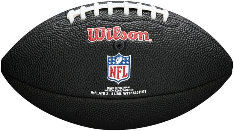 imageWilson NFL Soft Touth Mini Football BlackMini