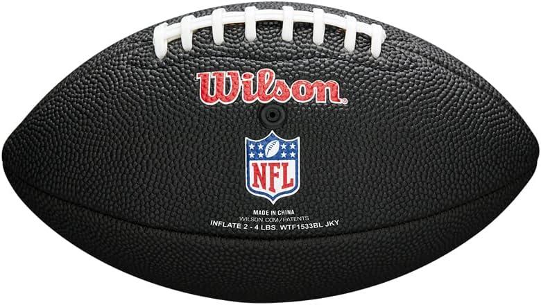 imageWilson NFL Soft Touth Mini Football BlackMini