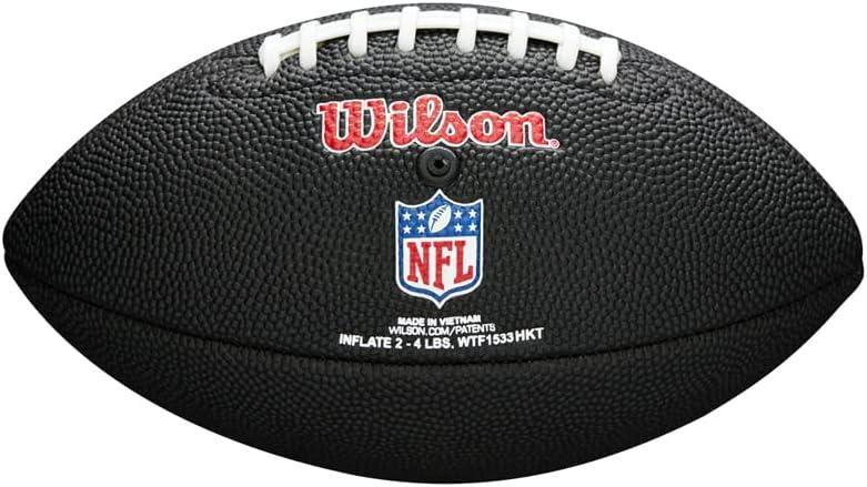 imageWilson NFL Soft Touth Mini Football BlackMini